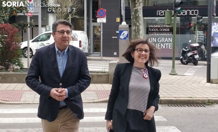 Jesús Ángel Peregrina y Marimar Angulo.