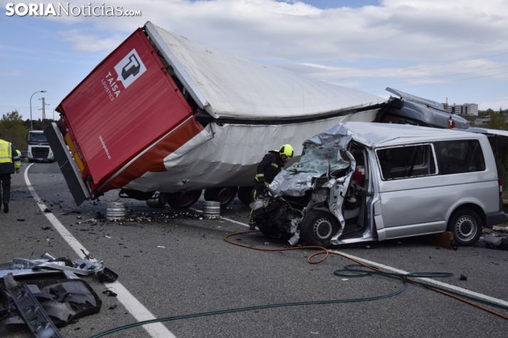 Una imagen del siniestro. /José Herrero.