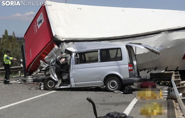 Una imagen del lugar del accidente. /SN