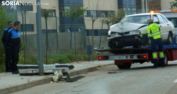 Estado del vehículo tras el siniestro. /SN