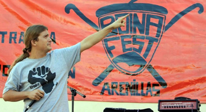 Una actuación en el Boina Fest.