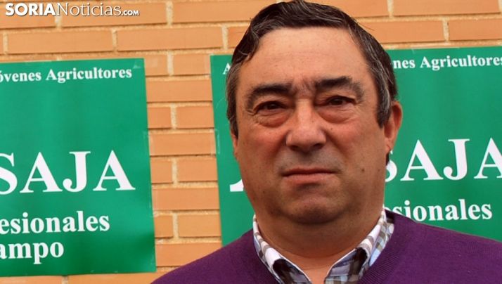 Carmelo Gómez, presidente de ASAJA Soria. /SN
