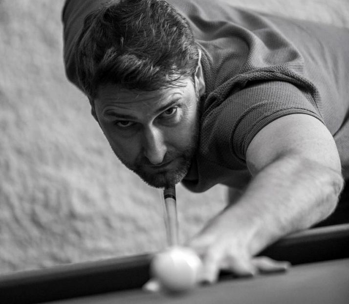 Javier del Santo, en una partida. /Yoshimura A. FyE