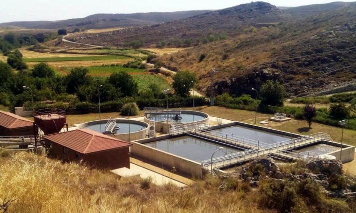 Una imagen de la EDAR de Ágreda. 