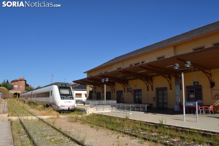 Los trenes entre Soria y Torralba se verán afectados por obras entre el 30 de mayo y el 8 de junio