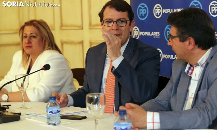 Fernández Mañueco dice dejar en manos de la dirección de Soria la admisión de  quienes salieron del PP