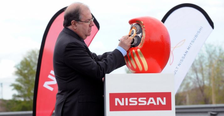 Herrera, este lunes en Ávila. /Jta.