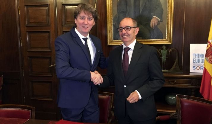 Carlos Martínez y Pedro Pisonero. /Ayto.