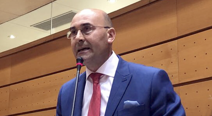 Jesus Manuel Alonso, senador agredeño del PSOE. 
