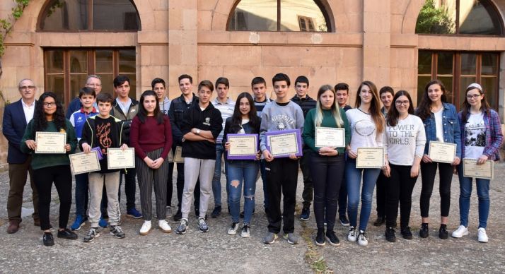 Los premiados en esta edición. /Jta.