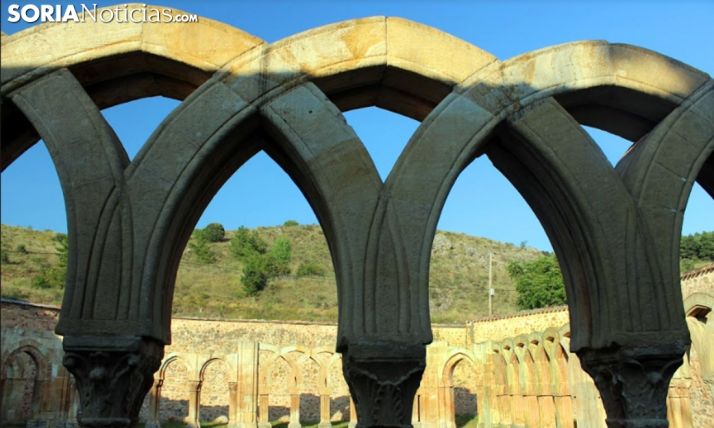 Imagen del claustro de San Juan de Duero. /SN