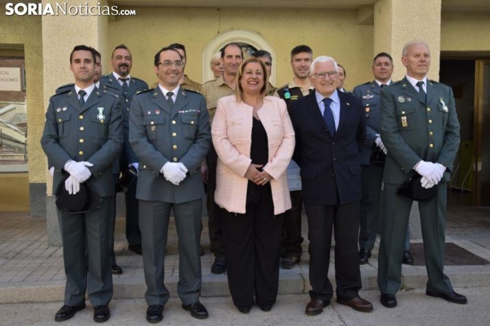 La Benemérita reconoce la labor de agentes y personal civil 