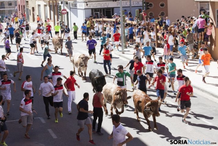 Imagen del encierro de 2017. SN