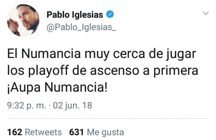 Twitter enloquece con el Numancia