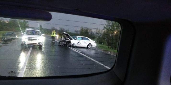 AMPLIACIÓN. Dos heridos graves y tres leves en un accidente en Valonsadero