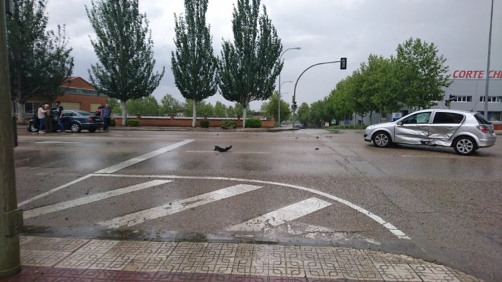 Accidente en la Avenida de Valladolid