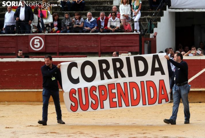 Suspendida la corrida del Sábado Agés. /SN