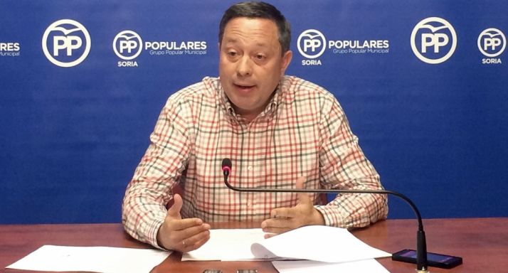 Adolfo Sainz, concejal del PP en el Ayuntamiento de la ciudad.