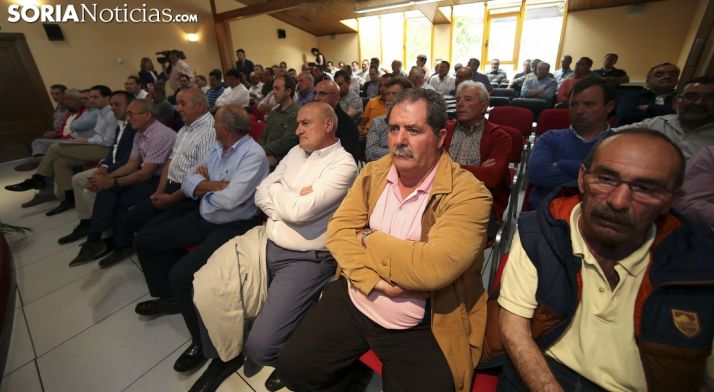 Una imagen de la asamblea de la cooperativa soriana. /SN