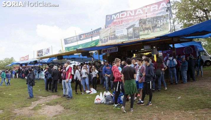 Una imagen de Valonsadero este sábado. /María Ferrer