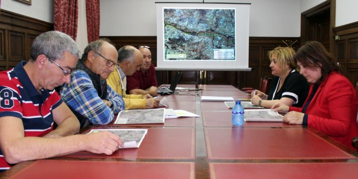 La reunión celebrada esta mañana de viernes. /SN