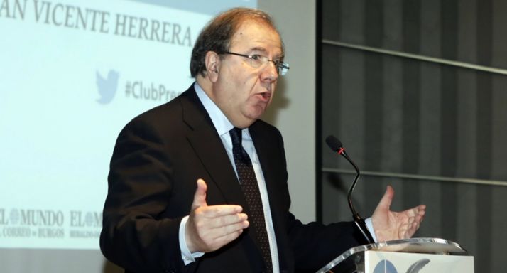 Juan Vicente Herrera, presidente de la Junta de CyL. 