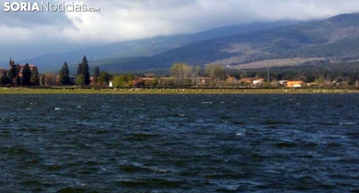 Imagen reciente del pantano de la Cuerda del Pozo. /SN