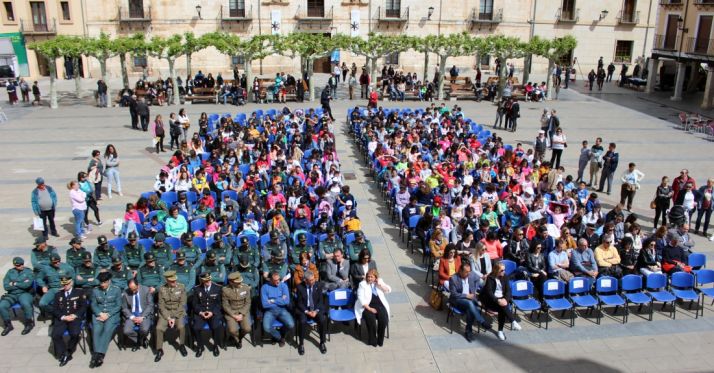 Una imagen de la clausura esta mañana de martes. /S. de G.