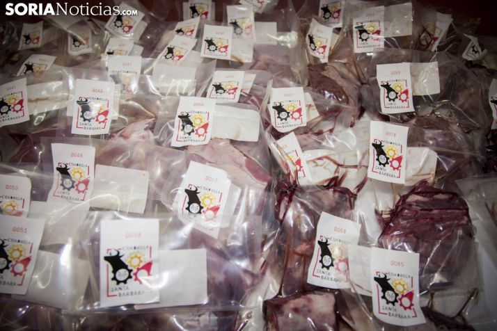 Las tajadas de la cuadrilla de Santa Bárbara. SN