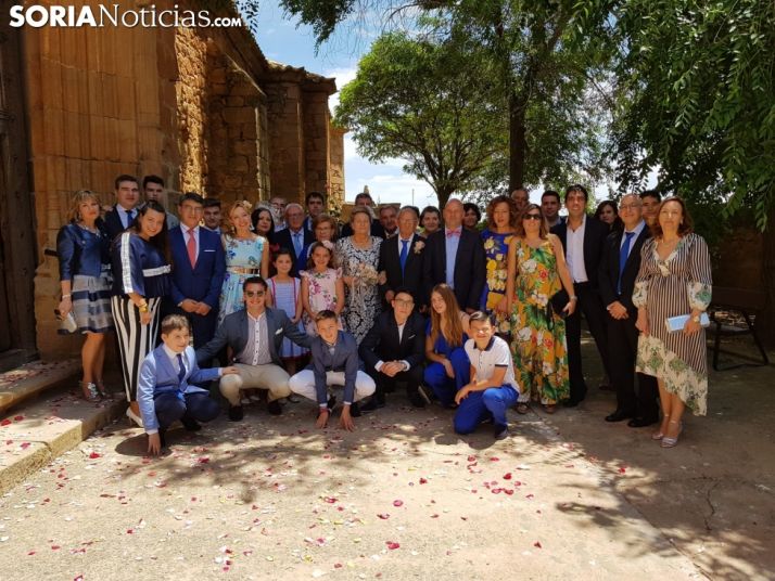 Emotivas bodas de oro del matrimonio Latorre-Hernández en Serón de Nágima