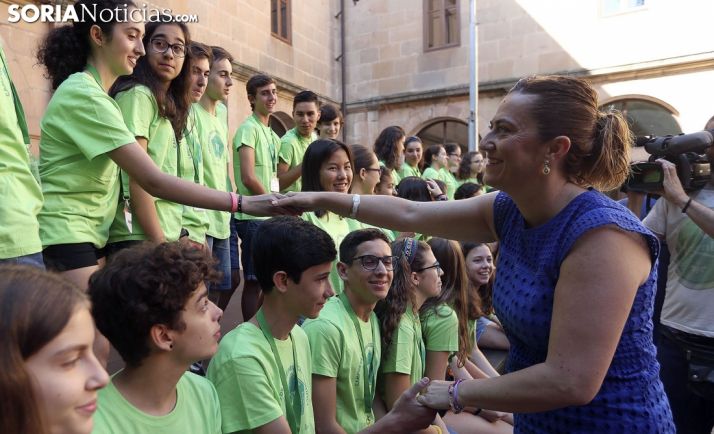 Una imagen de la clausura este jueves. /SN