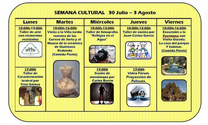 Amplio calendario para la semana cultural de Asovica-Fadess