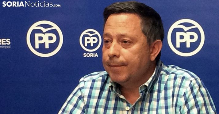 Adolfo Sainz, portavoz del PP en el Ayuntamiento de la capital. /SN