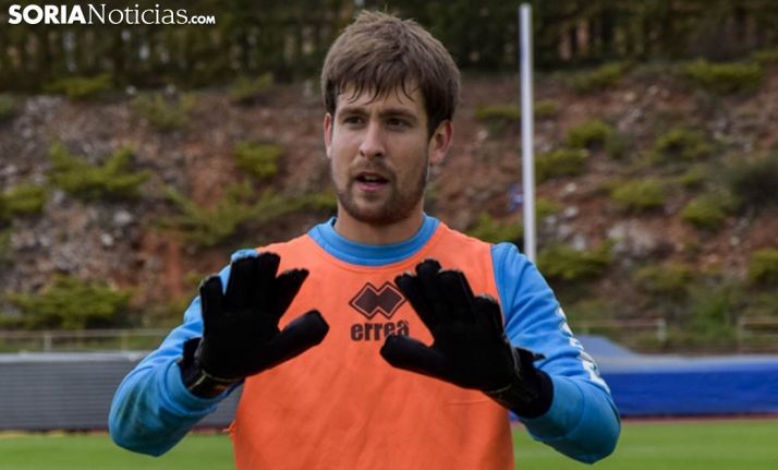 Aitor Fernández en un entrenamiento. /SN