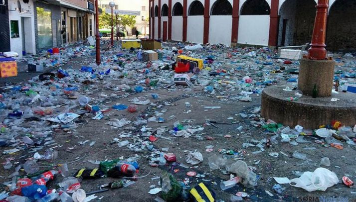 Balance de San Juan: 318 toneladas de basura