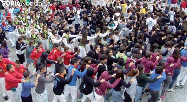 Una charanga en las fiestas olvegueñas. /SN