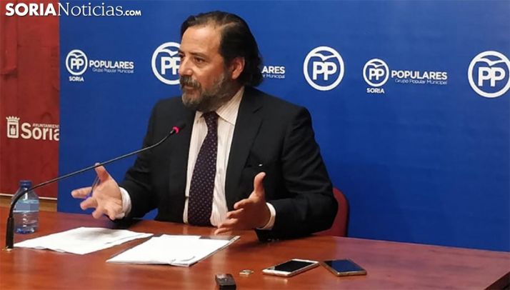 José Manuel Hernando, este jueves en rueda de prensa. /SN