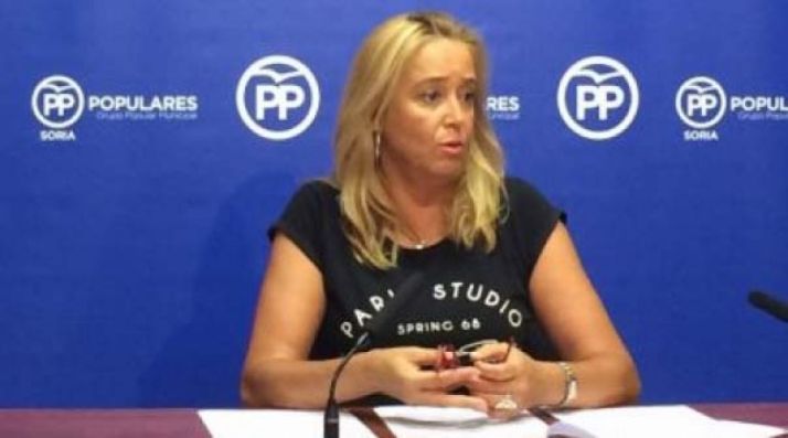 María José Fuentes, del PP municipal. 