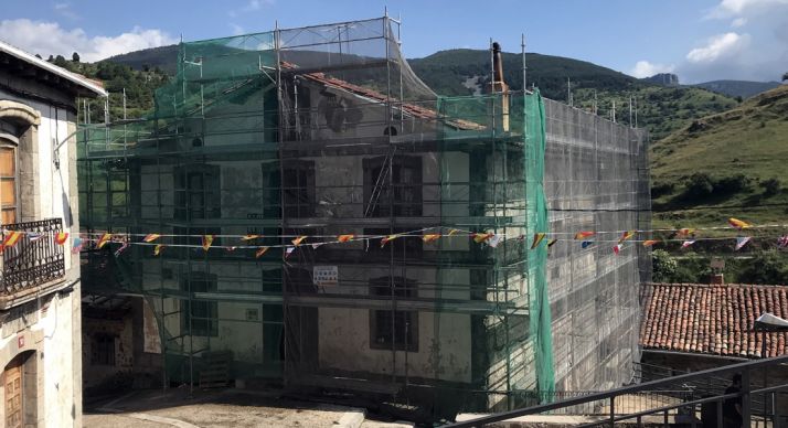 Imagen de las labores en el inmueble. /Dip.