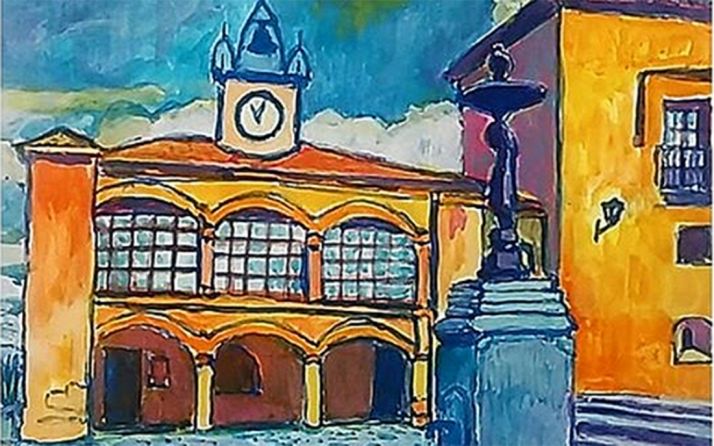 Pinturas de Jesús Tarodo en Morón de Almazán