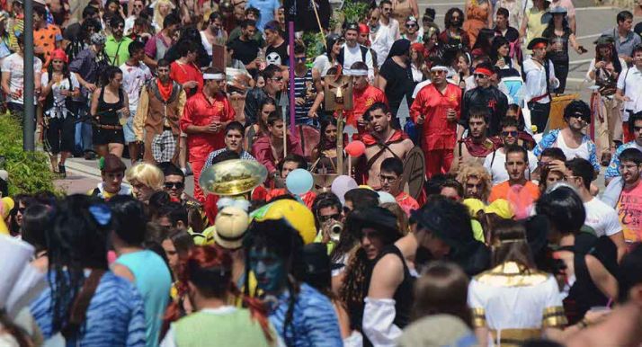 Una jornada de las fiestas de 2017. /AJP