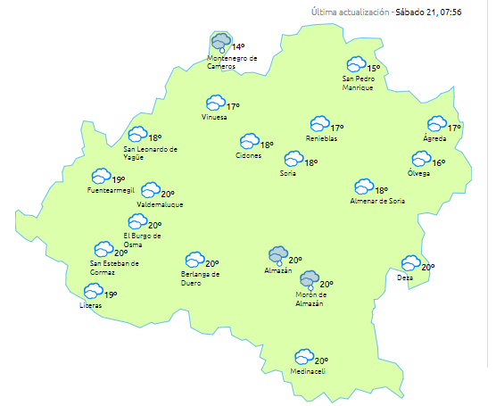 Continúan las tormentas vespertinas 