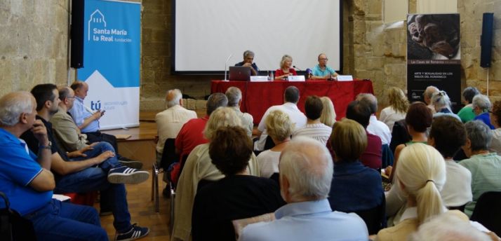 Más de un centenar de alumnos en el curso de Las Claves del Románico de la Fundación Santa María la Real