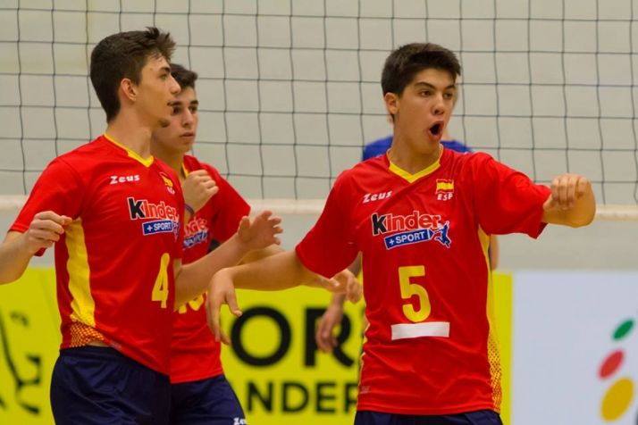 Adrián Olalla y Lucas Lorente, jugadores del Río Duero, son de bronce con España. 