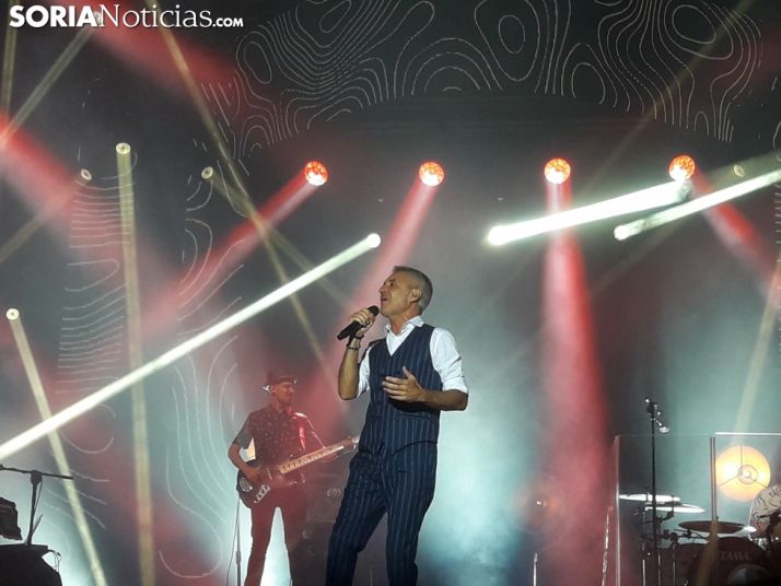 Sergio Dalma, en la Plaza de Toros de Almazán. Lidia Franco. 