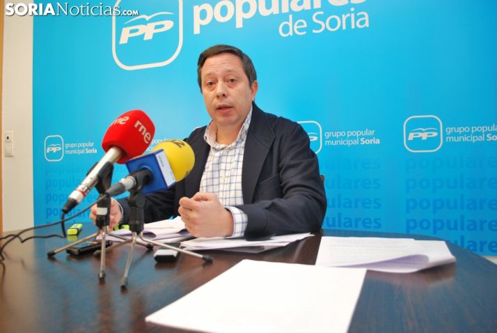 Adolfo Sainz, portavoz del PP en Soria. 