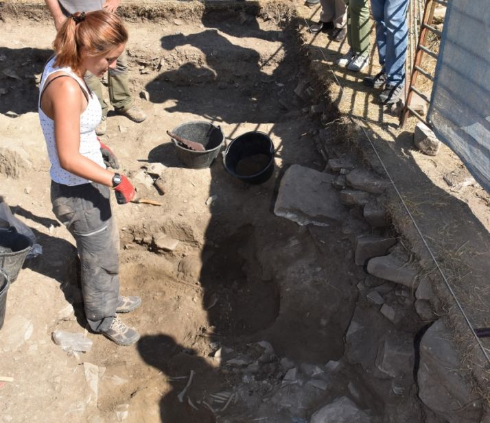 Excavaciones en el yacimiento este miércoles. /Jta.