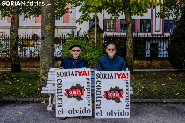 Miembros de la Plataforma Soria ¡YA! Soria Noticias 