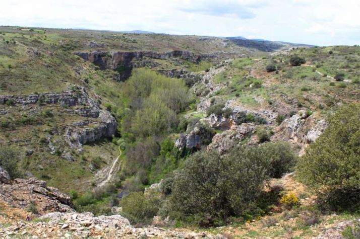 Cañón del río Talegones. 