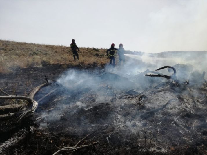 Incendio en Borchicayada. Diputación. 